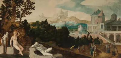 Landschap met Bathseba