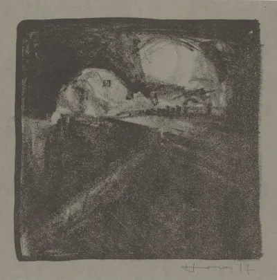 Landschap met boerderij