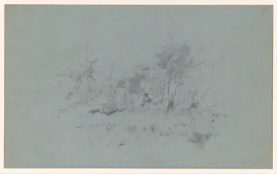Landschap met bomen