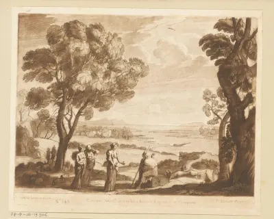 Landschap met de dochters van Helios