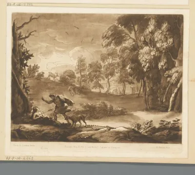 Landschap met de dood van Procris