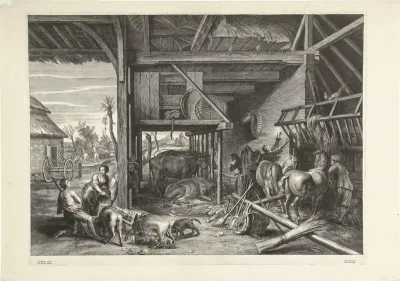 Landschap met de Gelijkenis van de Verloren Zoon
