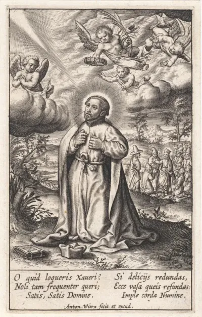 Landschap met de H. Franciscus Xaverius