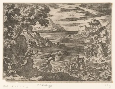 Landschap met de ontvoering van Europa