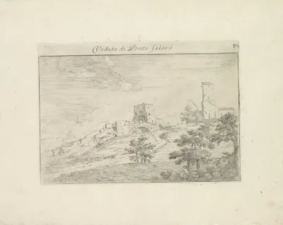 Landschap met de Ponte Salario