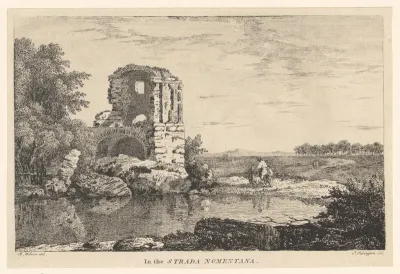 Landschap met de Sedia del Diavolo in Italië