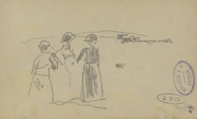 Landschap met drie vrouwen