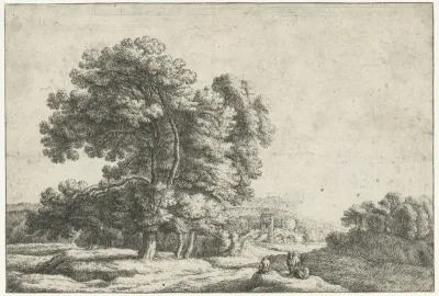 Landschap met een herder