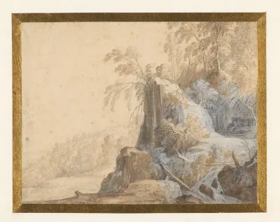 Landschap met een kluizenaar