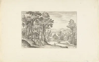 Landschap met een rivier