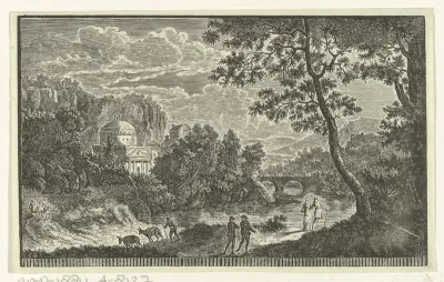 Landschap met een rivier