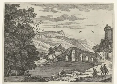 Landschap met een rivier