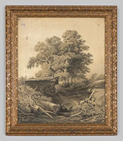 Landschap met figuren