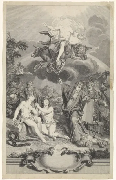 Landschap met figuren uit het Oude Testament