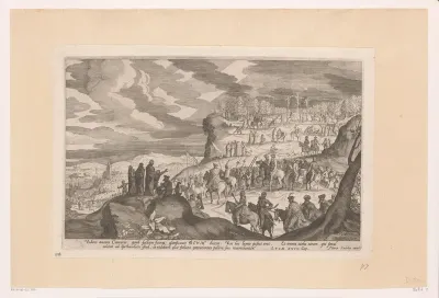 Landschap met Golgota en de Kruisiging