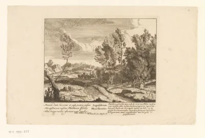 Landschap met graftombe van Phaëton