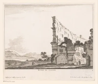 Landschap met het Colosseum