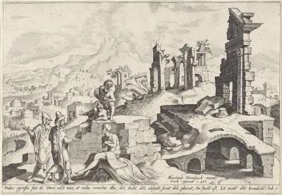 Landschap met Job op de mesthoop