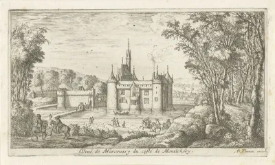 Landschap met kasteel