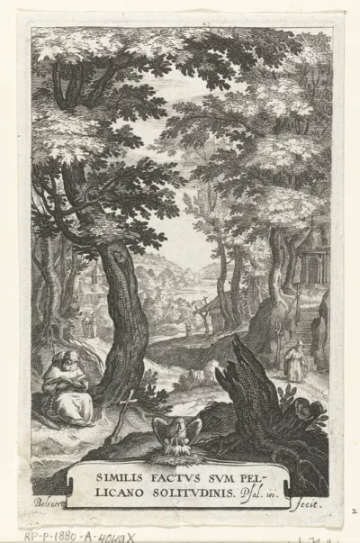 Landschap met kluizenaars