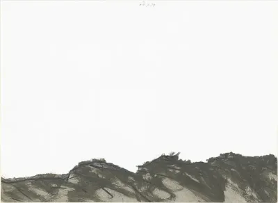Landschap met lage horizon 4