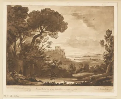 Landschap met Narcissus en Echo