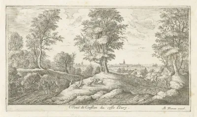 Landschap met schaapsherder
