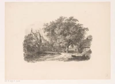 Landschap met slot