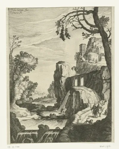 Landschap met Tobias en aartsengel Rafaël
