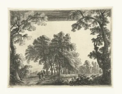 Landschap met Tobias en de engel