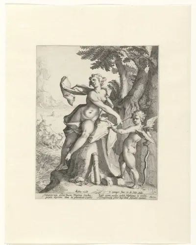 Landschap met Venus en Amor