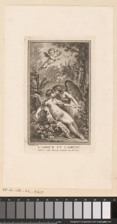 Landschap met Venus en Vriendschap (Amicitia)