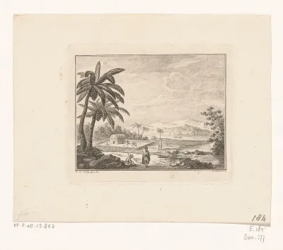 Landschap op Tahiti