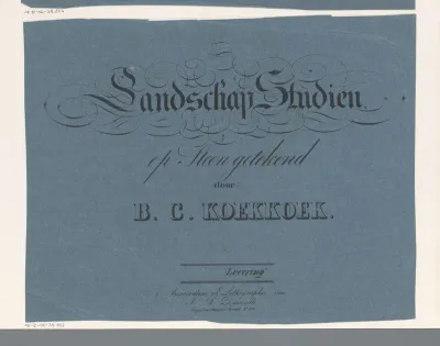 Landschap studiën