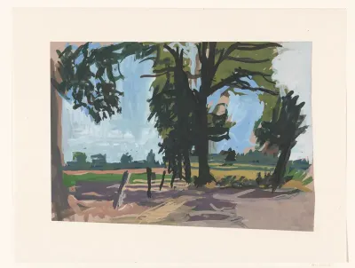 Landschap te Essen