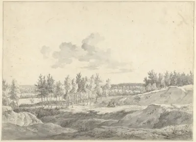 Landschap tussen Doesburg en Arnhem