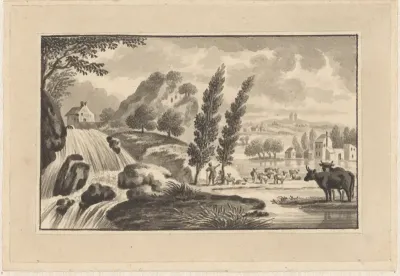 Landschapsvignet