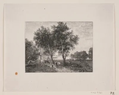 Landskab med indsø