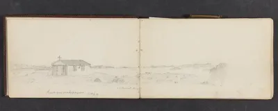 Landskab med kirke