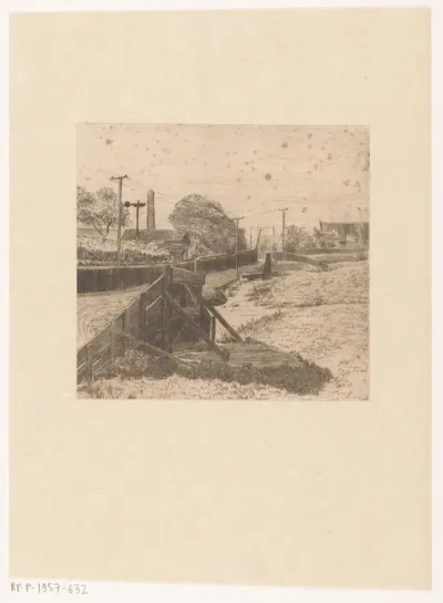 Langs de spoorlijn