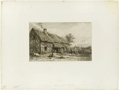 Lanscape with Peasant Dwelling