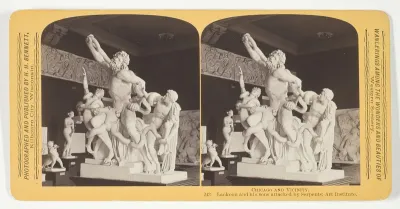 Laokoon and his sons attacked by Serpents; Art Institute, from the series "Chicago and Vicinity"