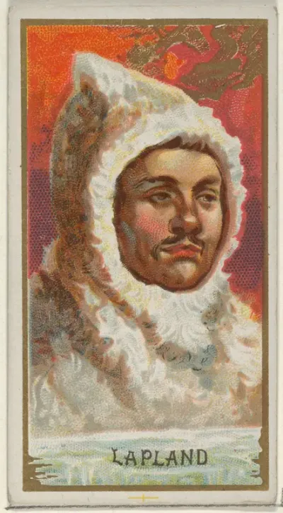 Lapland, from the Types of All Nations series (N24) for Allen & Ginter Cigarettes
