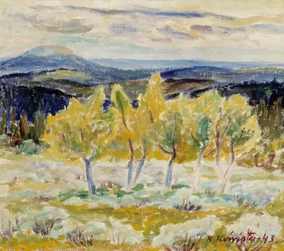 Lapland Mountain Birches