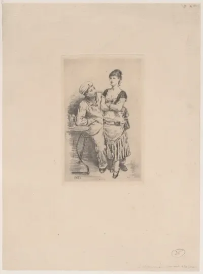 L'Assommoir, ou scène de brasserie