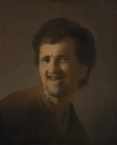 Laughing Young Man