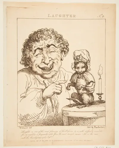 Laughter (Le Brun Travested, or Caricatures of the Passions)