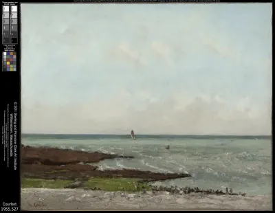 Laundresses at Low Tide, Étretat