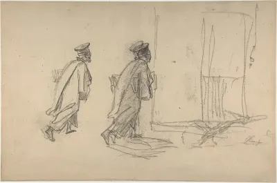 Lawyer on His Way to Court (Se Rendant à l'Audience)