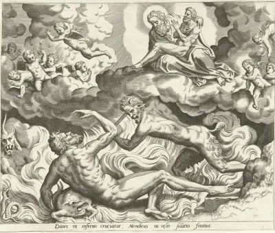 Lazarus in de hemel en de rijke man in de hel